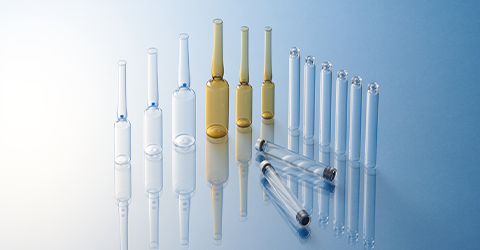 Glass ampoules&^/Glass cartridges